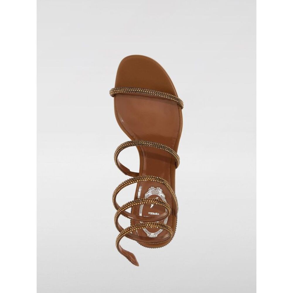 Rene Caovilla Heeled Sandals Woman Beige - Picture 4 of 4